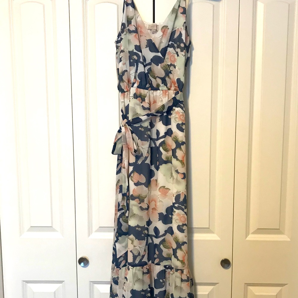 Loft floral maxi dress